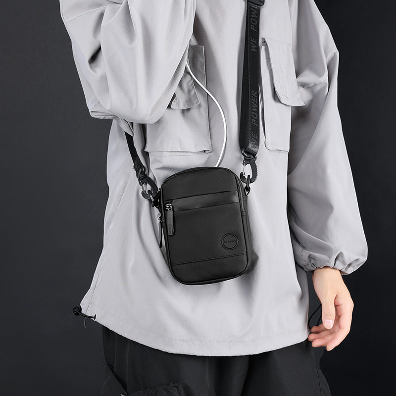 Bolsa Crossbody para Homem com Múltiplos Compartimentos