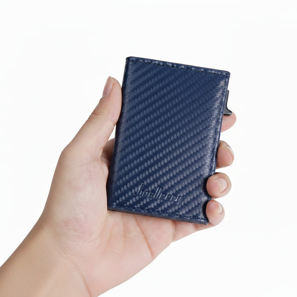 Porta‑Cartões Pop‑up Automático