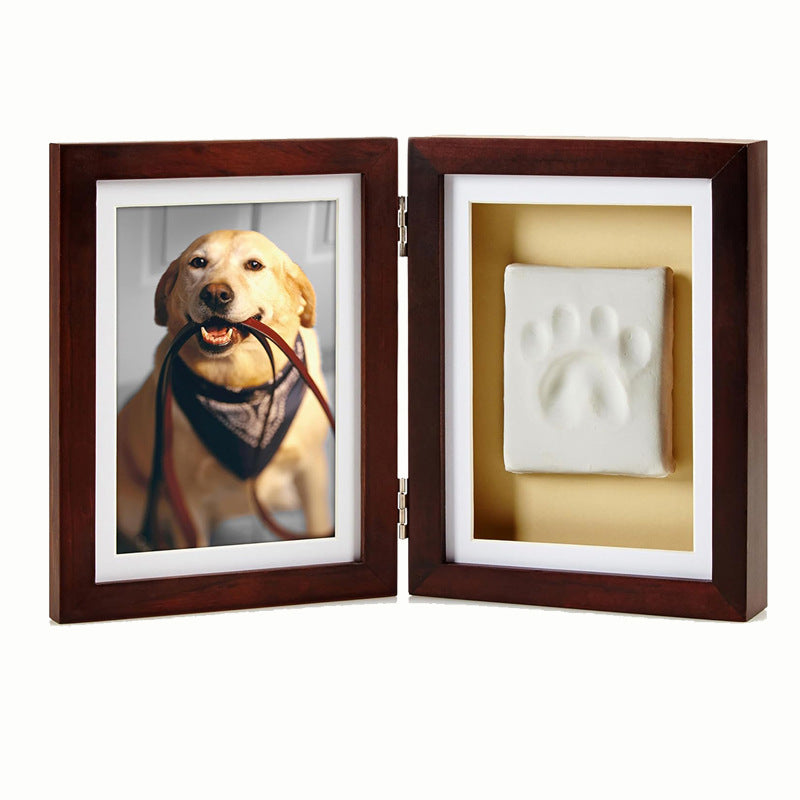 Kit de Moldura Fotográfica + Impressão da Pata
