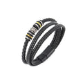 Pulseira Artesanal de Três Camadas