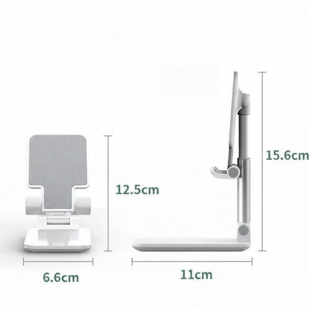 Suporte de telemóvel extensível e dobrável