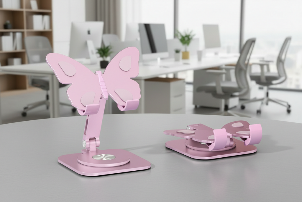 Suporte Dobrável Borboleta para Dispositivos Móveis