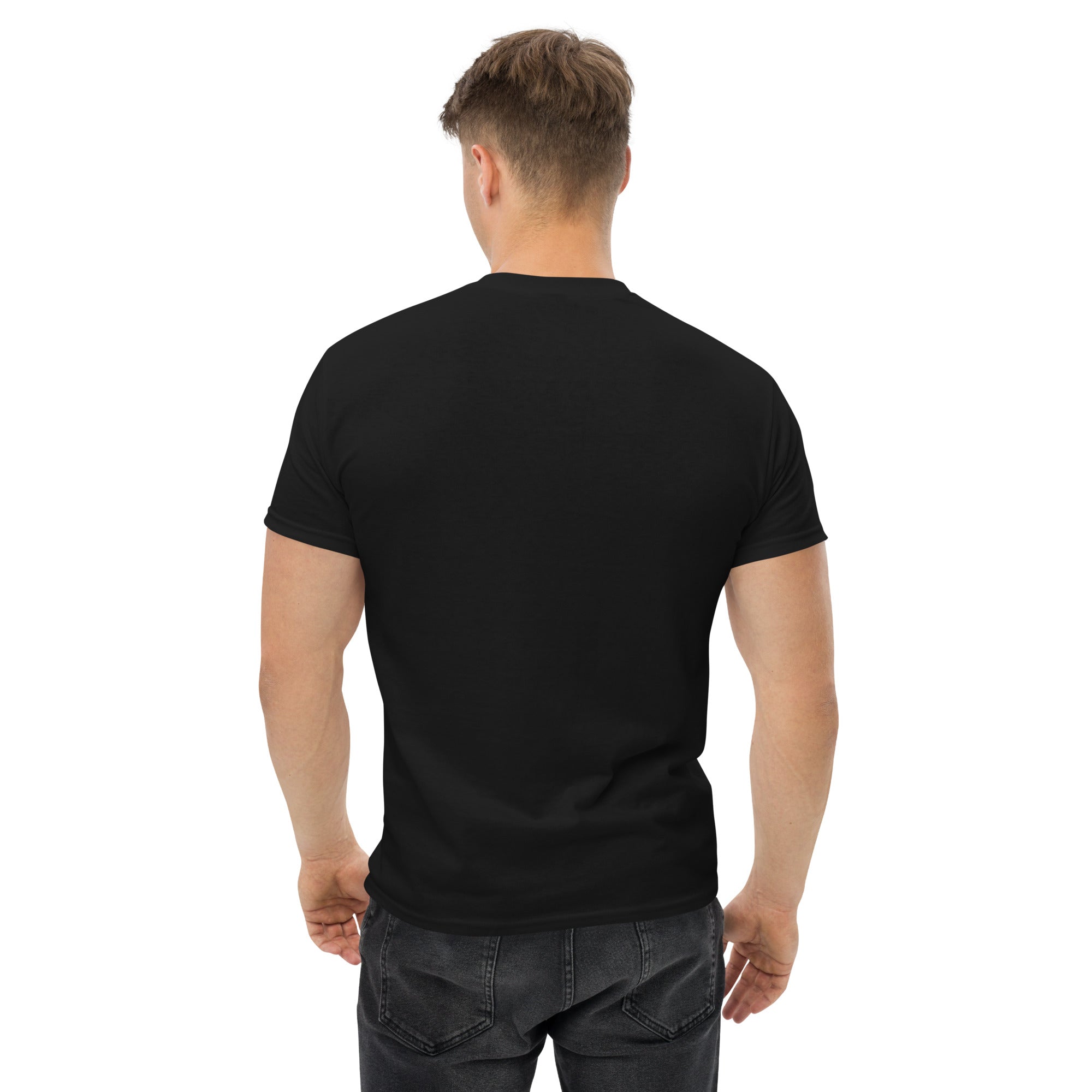 T‑shirt 100% Algodão Clássica - Unissexo (Preto) - Let's Play