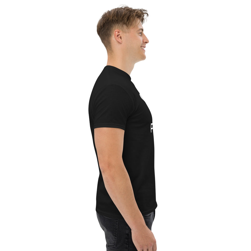 T‑shirt 100% Algodão Clássica - Unissexo (Preto) - Let's Play