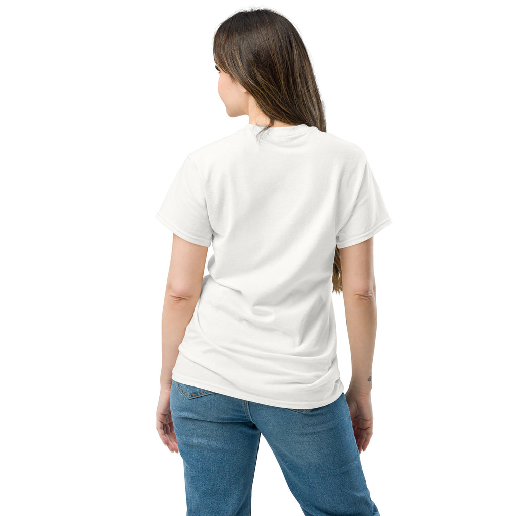 T‑shirt 100% Algodão Clássica - Unissexo (Branco) - Let's Play