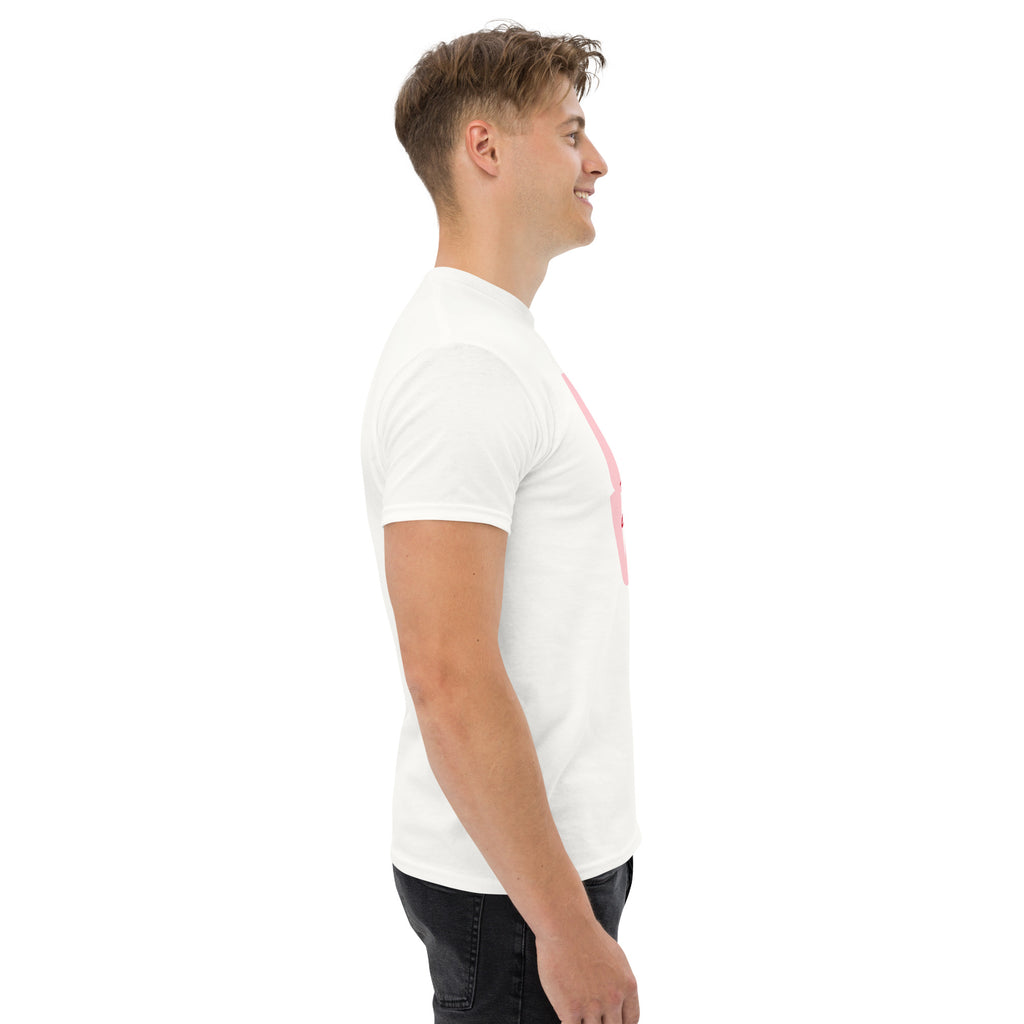 T‑shirt 100% Algodão Clássica - Unissexo (Branco) - Love You